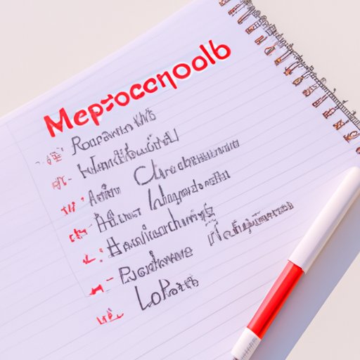 Different Types of Methocarbamol and their Recommended Doses