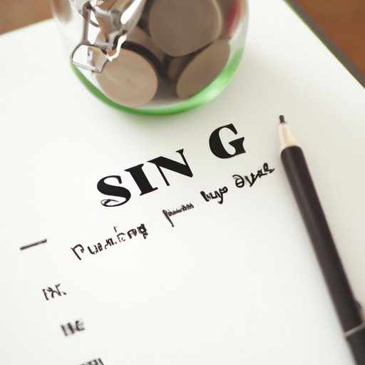 Planning Ahead to Save Money