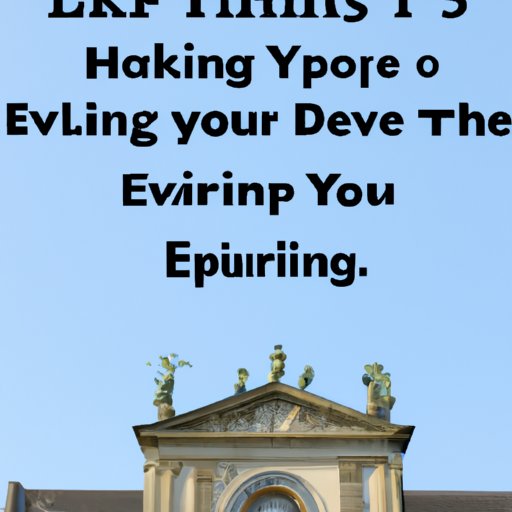 Five Things to Consider When Planning a Trip to Europe