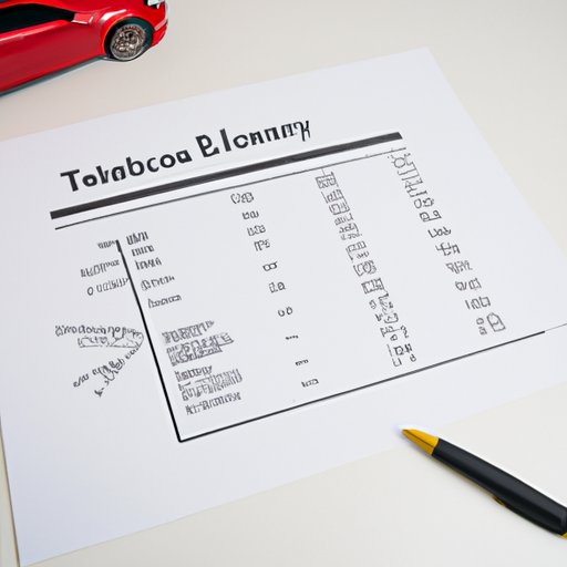 Analyzing the Cost of a Tesla Vehicle