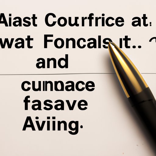 Understanding the Cost of Financial Advice