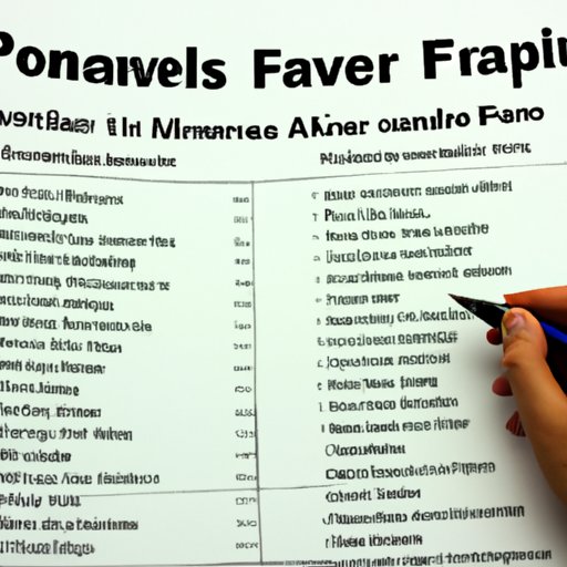 Comparing Fees of Different Financial Advisors