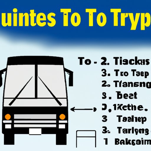 Outlining the Steps to Take When Renting a Bus for a Trip