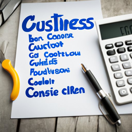 Calculating the Cost of Starting a Business