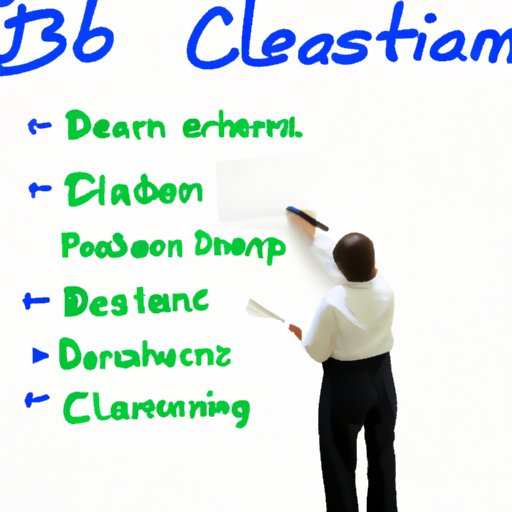 Develop a Business Plan for Your Cleaning Business