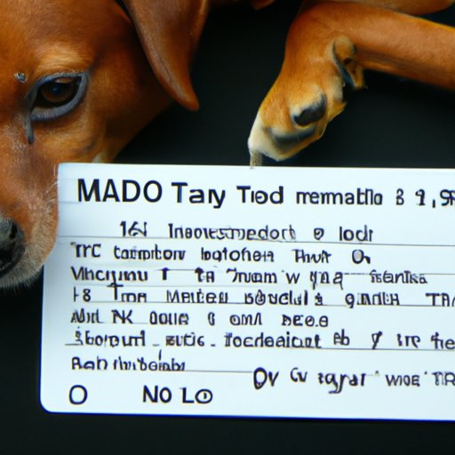 Understanding the Risks of Giving Too Much Tramadol to an 11 lb Dog