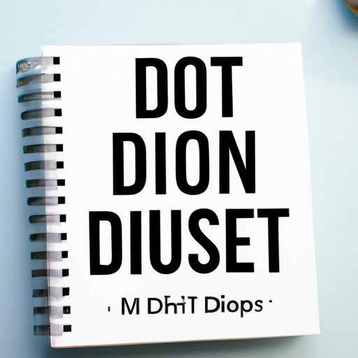 Tips for Making the Most of the Not to Diet Cookbook