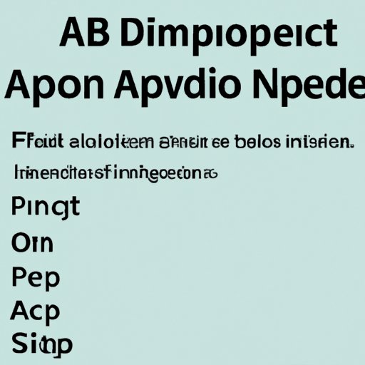 Understand the Application Process for Each Type of Aid