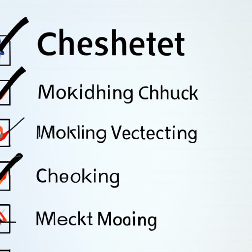 Create Automated Checklists to Ensure Cleanliness Standards