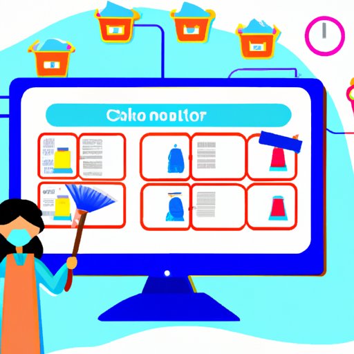 Utilize Online Scheduling Tools for Streamlining Cleaning Tasks