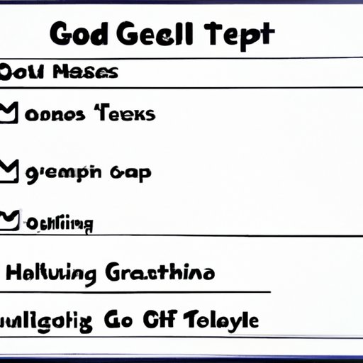 Set Clear Goals and Expectations