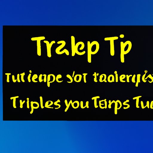 Tips and Tricks for Developing Programs