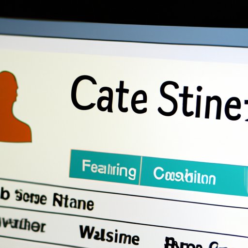 Create a Profile on Casting Websites