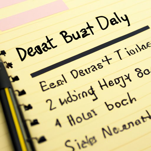 Set Financial Goals and Create a Budget