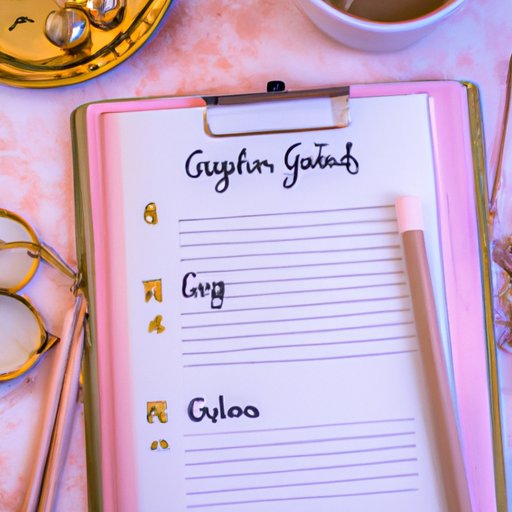 Setting Goals and Making Plans