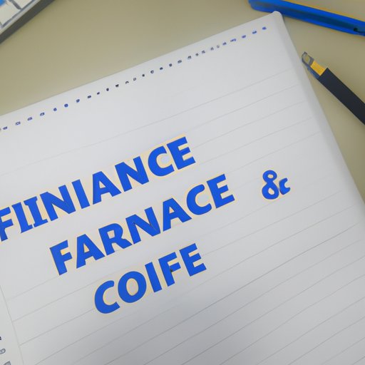 Take Courses in Finance and Business Writing