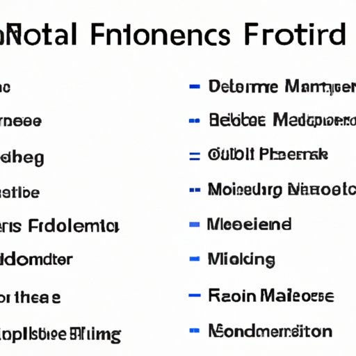 Different Types of Financial Models and Their Uses