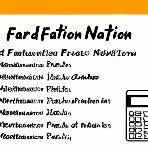 Provide Examples of How to Calculate Nutrition Facts for Common Foods
