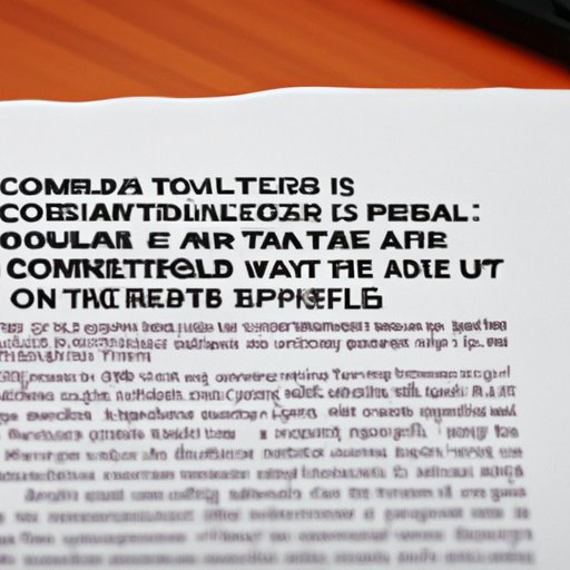 Read the Terms and Conditions Carefully