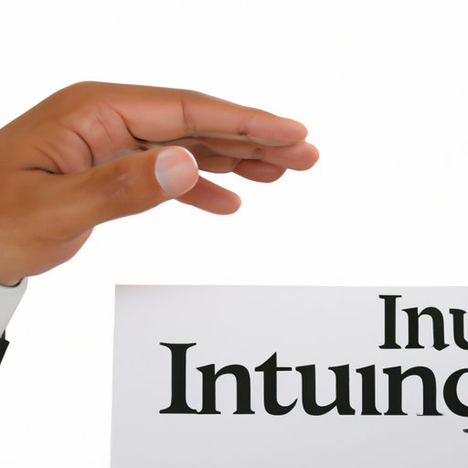 Reach Out to Your Insurance Company