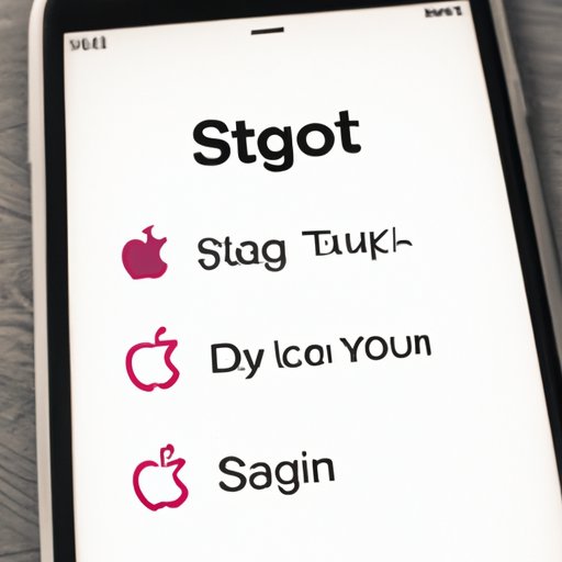 Sign Out and Sign Back In to Your Apple Music Account