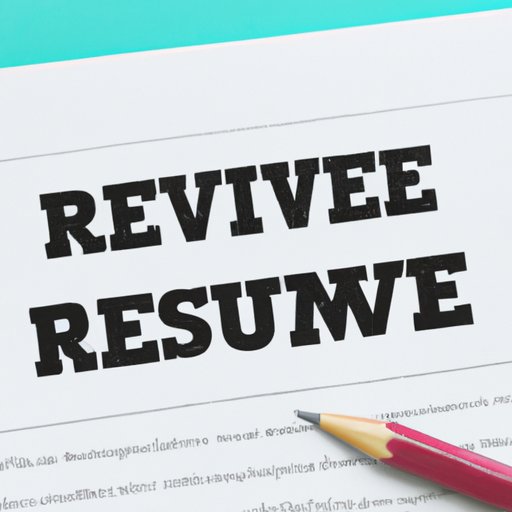 Submit the Article for Review