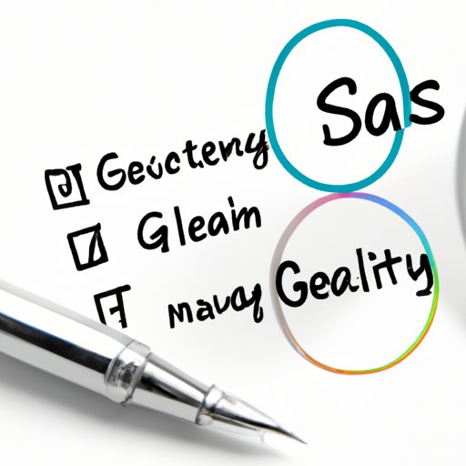 Set Goals and Measure Success