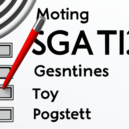 Establishing Your Goals and Objectives