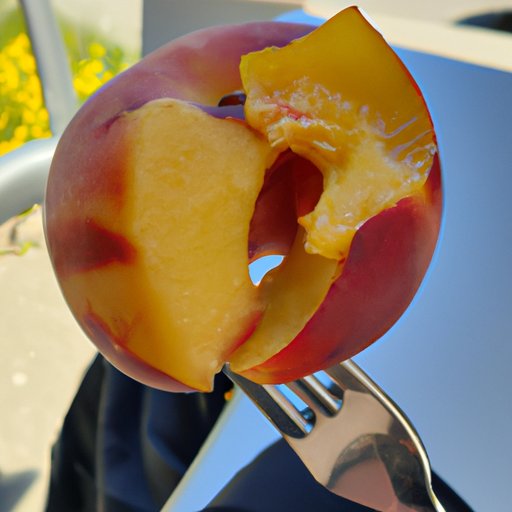 The Best Way to Eat a Nectarine