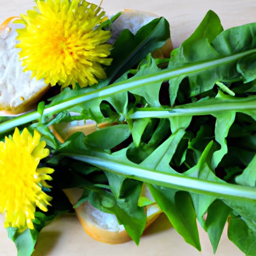 Use Dandelion Greens in Sandwiches