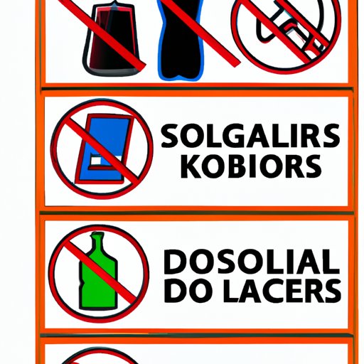 Limit Alcoholic Beverages and Sugary Drinks