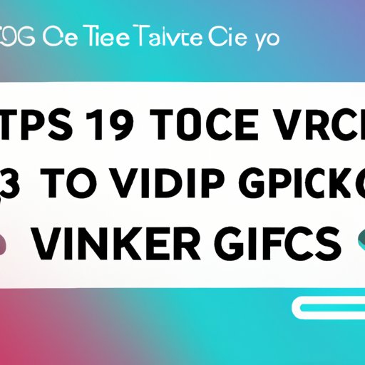 Tips and Tricks for Music Video Editing