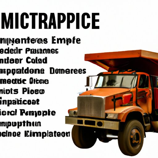 Explore Financing Options from Dump Truck Manufacturers