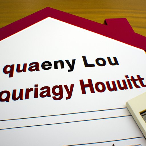 Using a Home Equity Loan