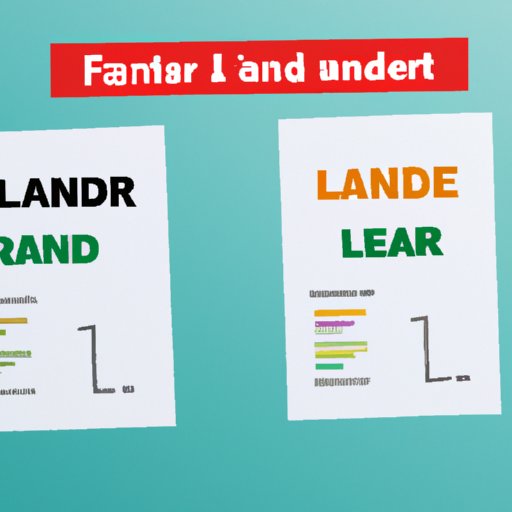 Research Different Lenders and Compare Rates and Terms