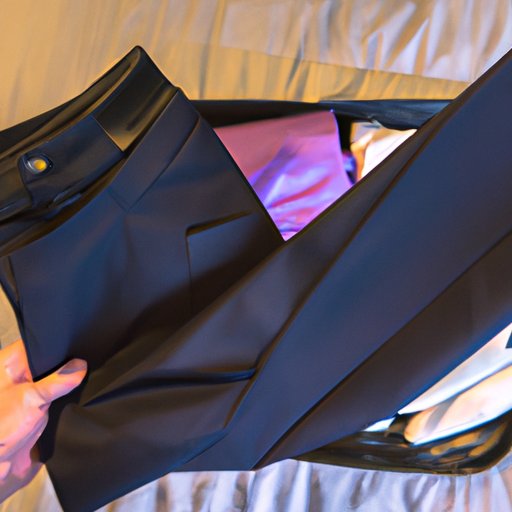 How to Fold Suit Pants to Avoid Creases When Packing for Vacation