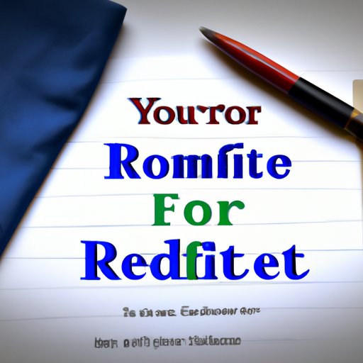 Update Your Resume and Tailor It to the Job You Want