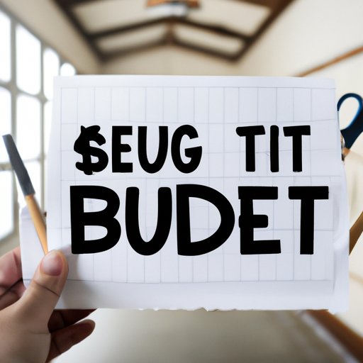 Create a Budget and Stick to It