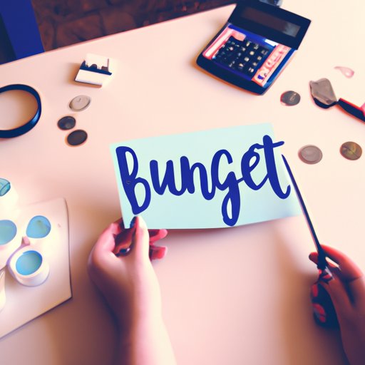 Creating a Budget and Sticking to It