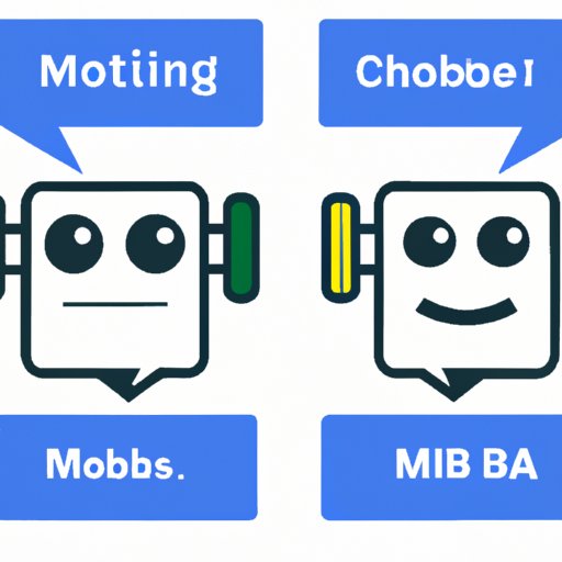 Comparing Automated Messages with Other Chatbot Programs