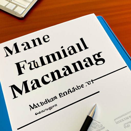 Take a Financial Management Course