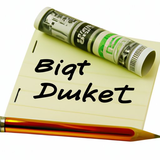 Decide on a Budget and Stick to It