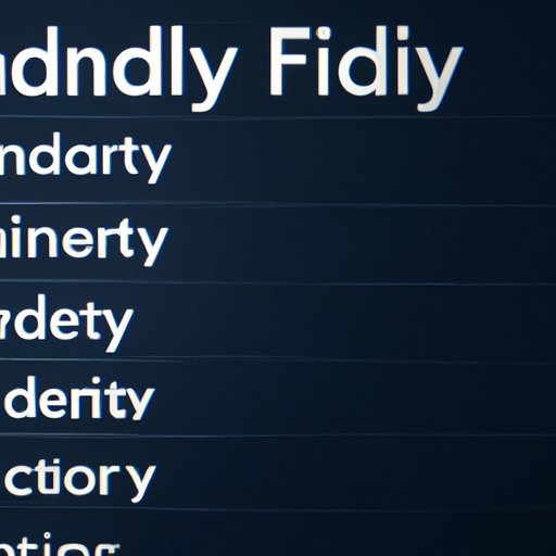 Types of Index Funds Available through Fidelity