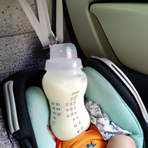 Storing Breast Milk in the Coolest Area of the Vehicle During Travel