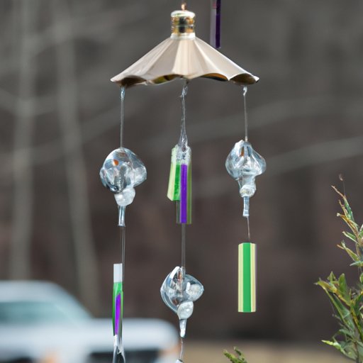 Hang Wind Chimes or Reflective Objects to Startle Deer Away