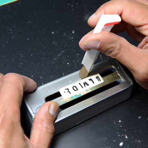 Engrave License Plate Number onto Converter