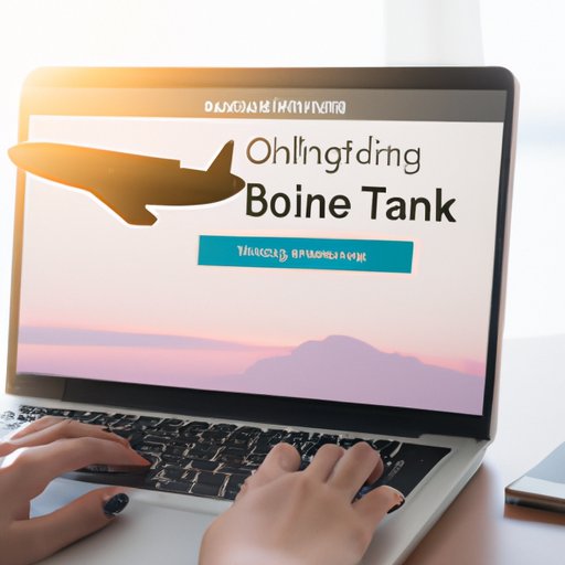 Use online banking to submit a travel notification