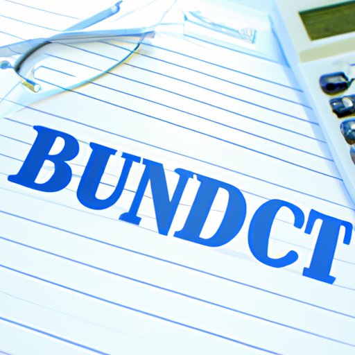 Create a Budget and Track Your Spending