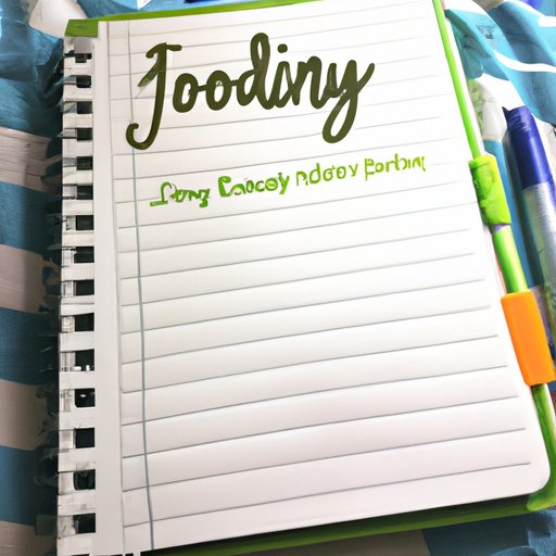 Track Your Progress with a Food Journal