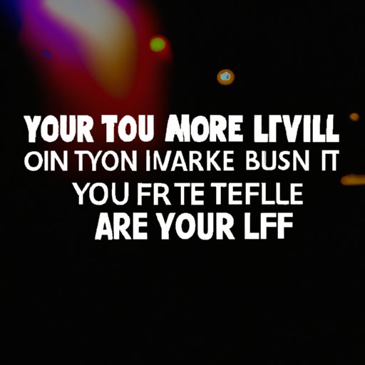 Surround Yourself with People Who Believe in You